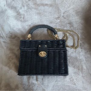 ZARA rattan summer bag